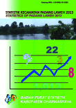 Statistik Kecamatan Padang Laweh 2013