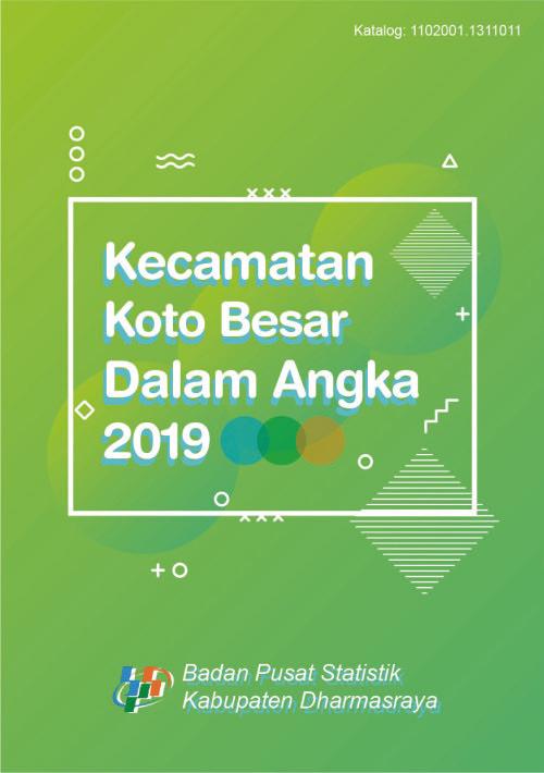 Koto Besar Subdistrict in Figures 2019